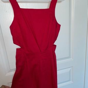 Urban Outfitters Ecote Skater Dress Red 4